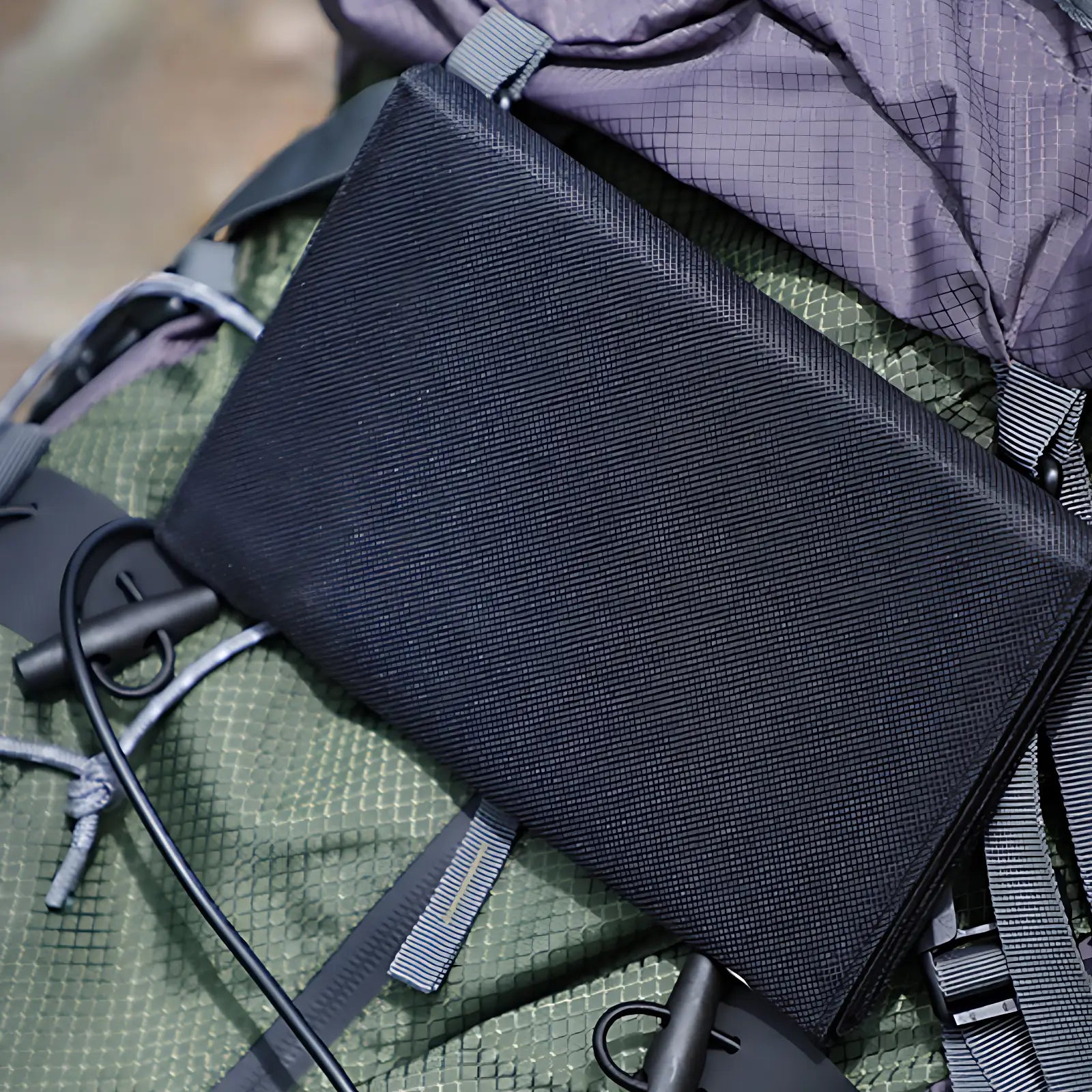 Panneau solaire pour sac dos randonnée
