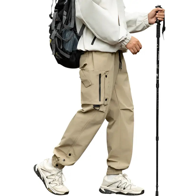 Pantalon de trekking kaki