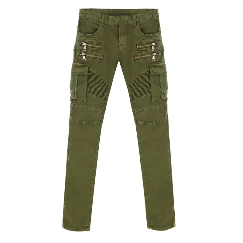 Pantalon moto treillis