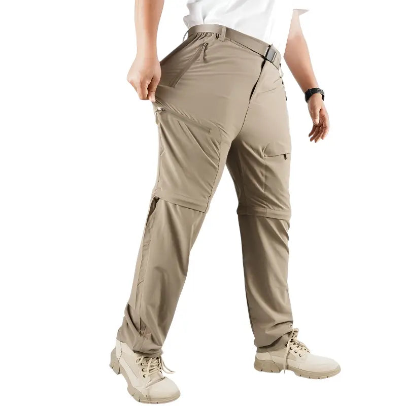 Pantalon randonnée homme beige