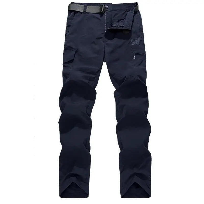Pantalon treilli noir homme