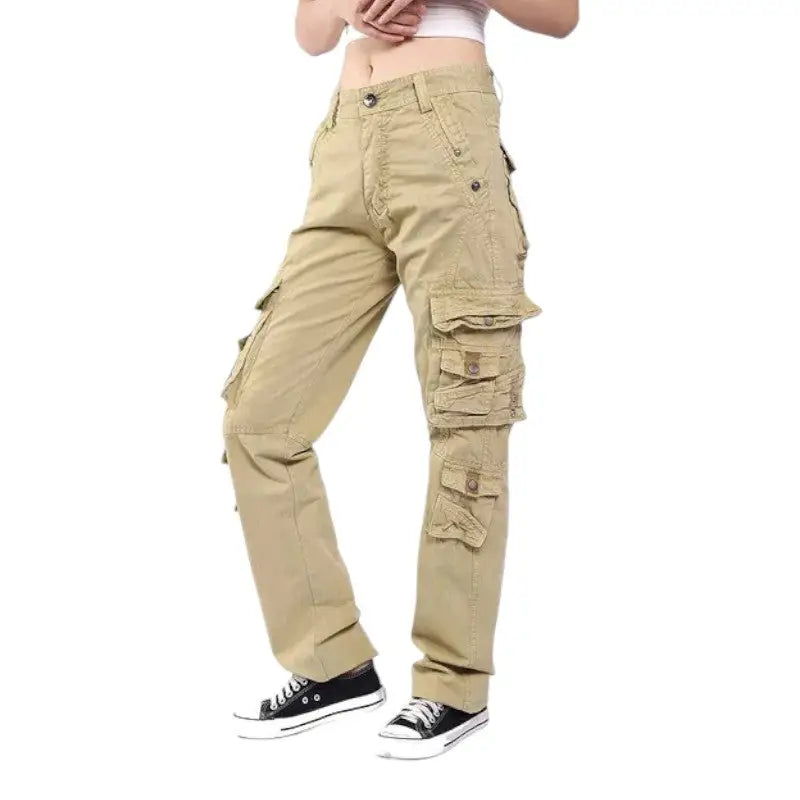 Pantalon treillis militaire femme