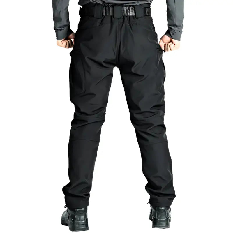 Pantalon treillis noir