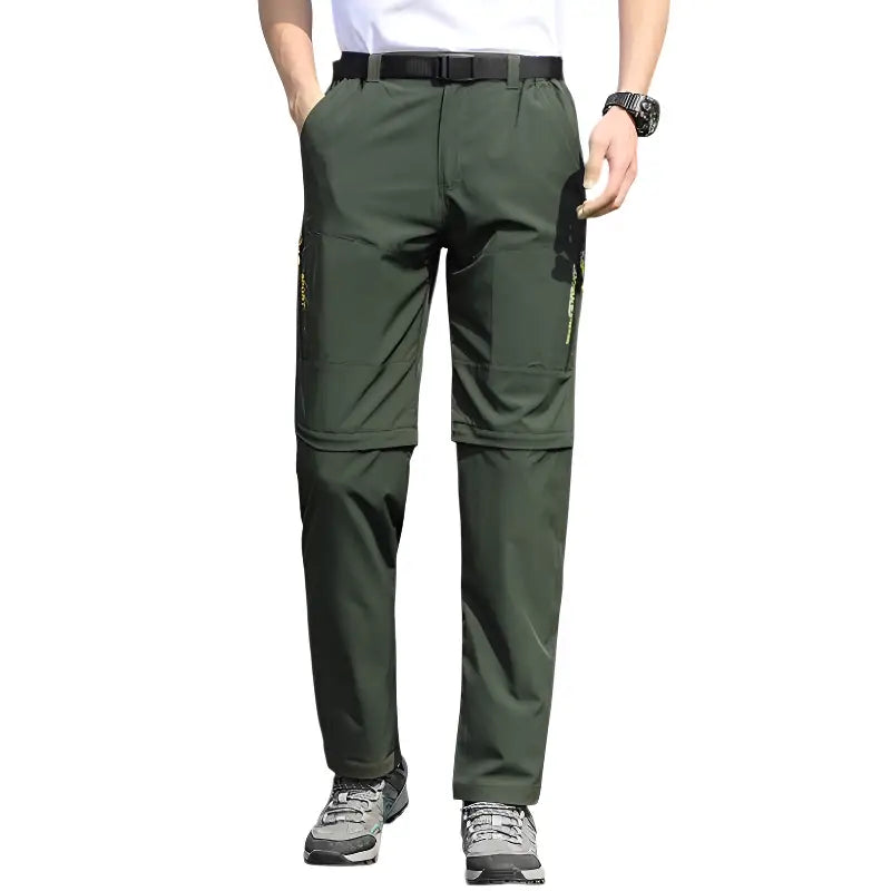 Pantalon trekking vert