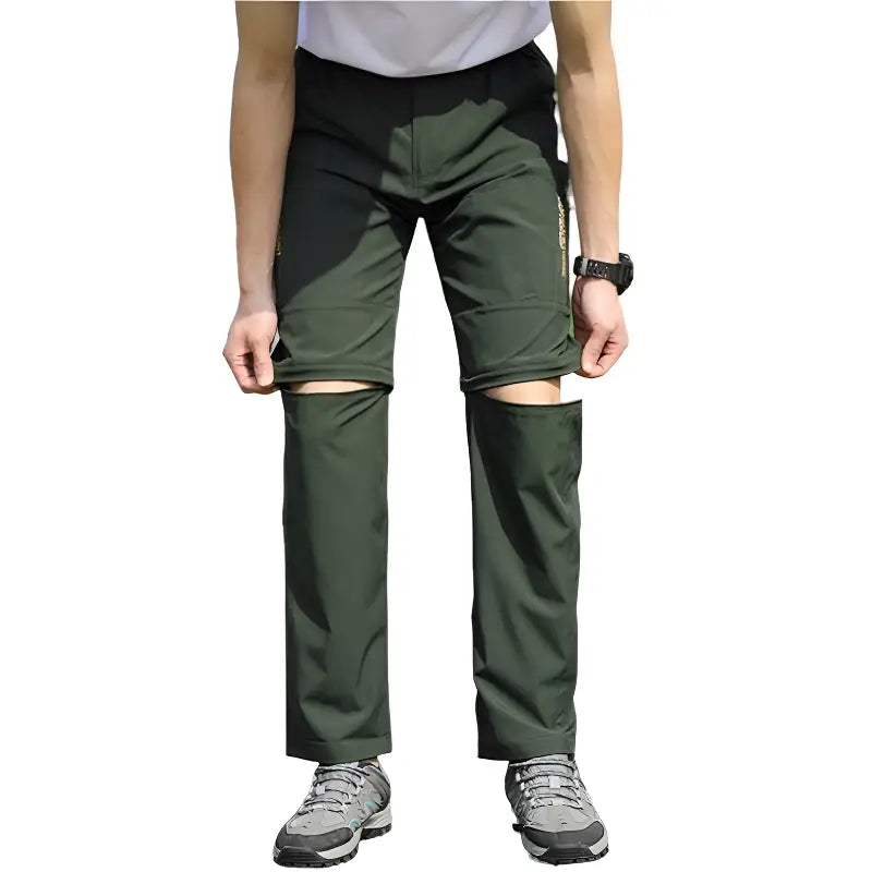 Pantalon trekking vert