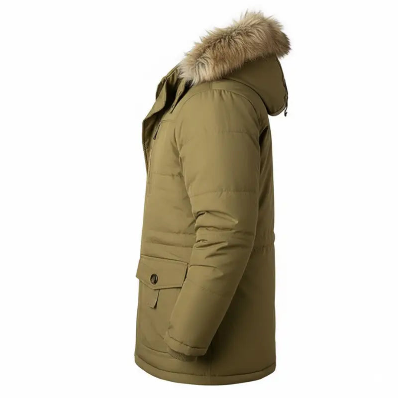 Parka fourrure grand froid