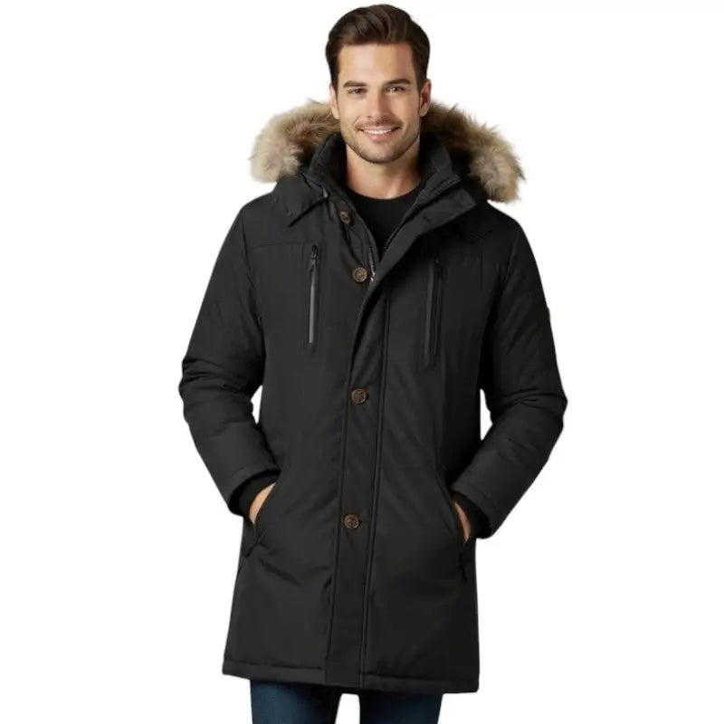 Parka fourrure grand froid