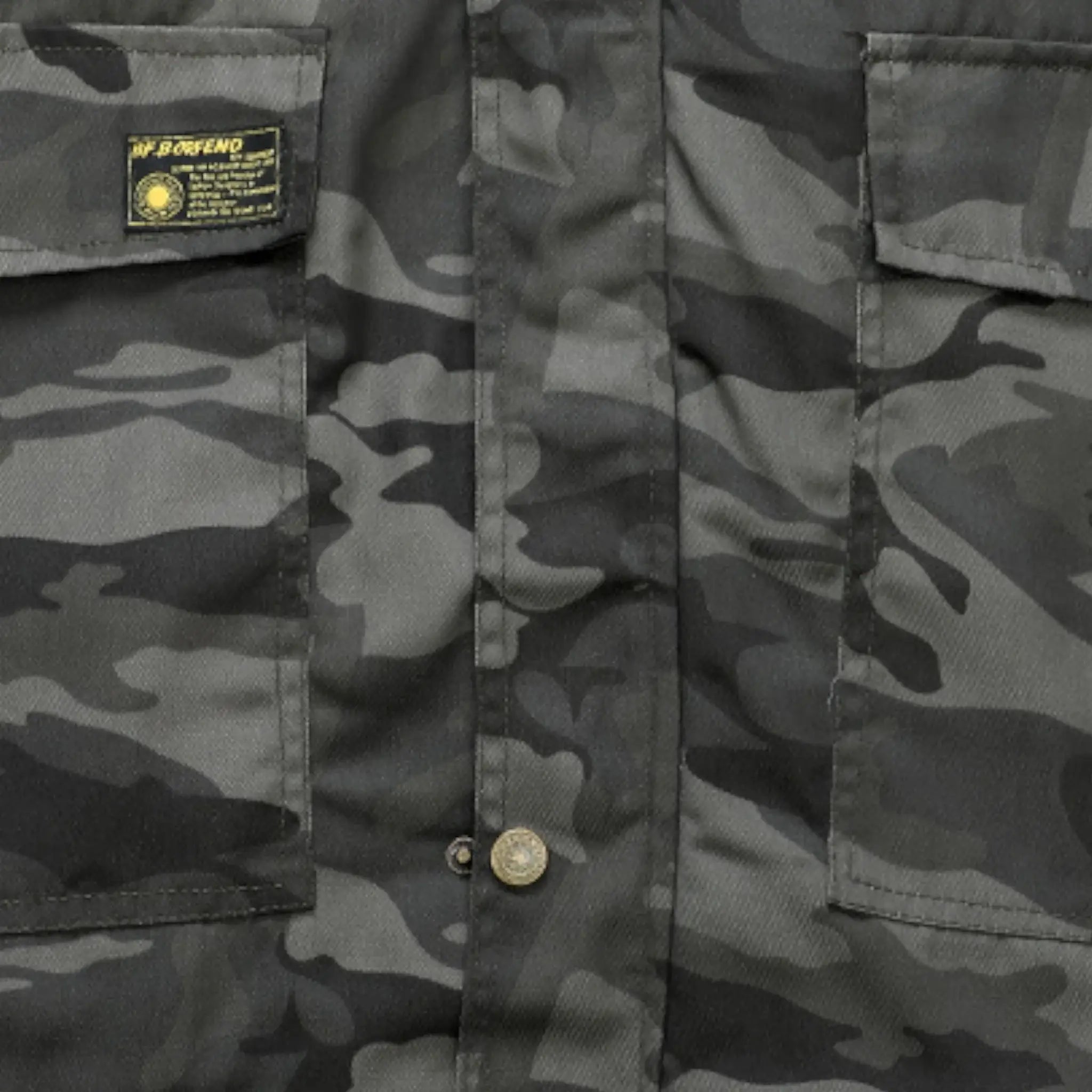 Parka militaire camouflage homme