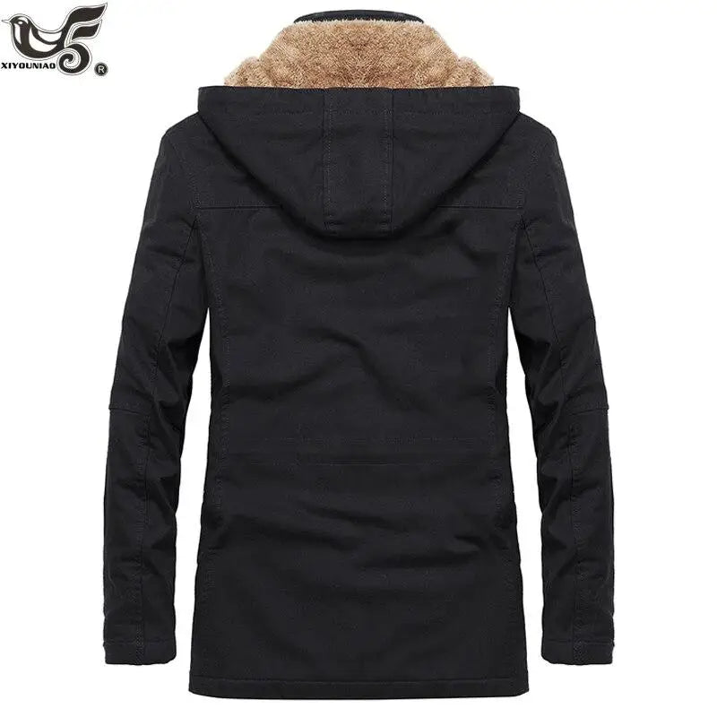 PARKA MILITAIRE - CAPUCHE EN FOURRURE