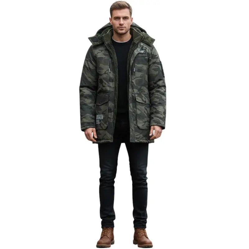 Parka militaire homme hiver