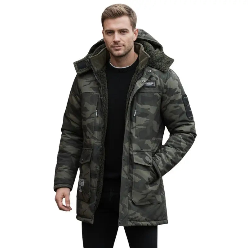 Parka militaire homme hiver