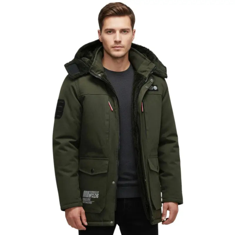 Parka militaire homme hiver
