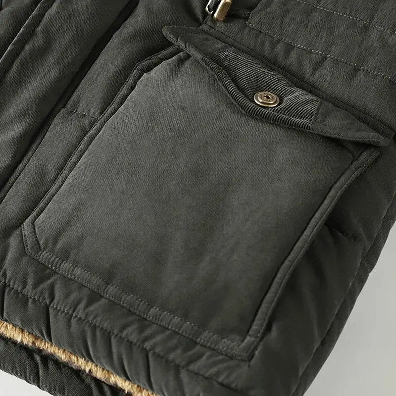PARKA MILITAIRE - MANTEAU D’HIVER POUR HOMME
