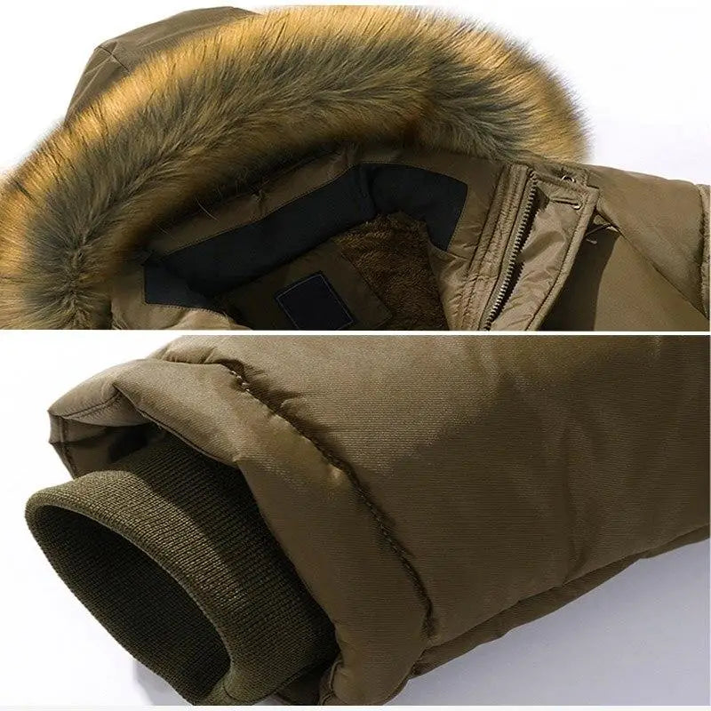 PARKA MILITAIRE - MI-LONGUE