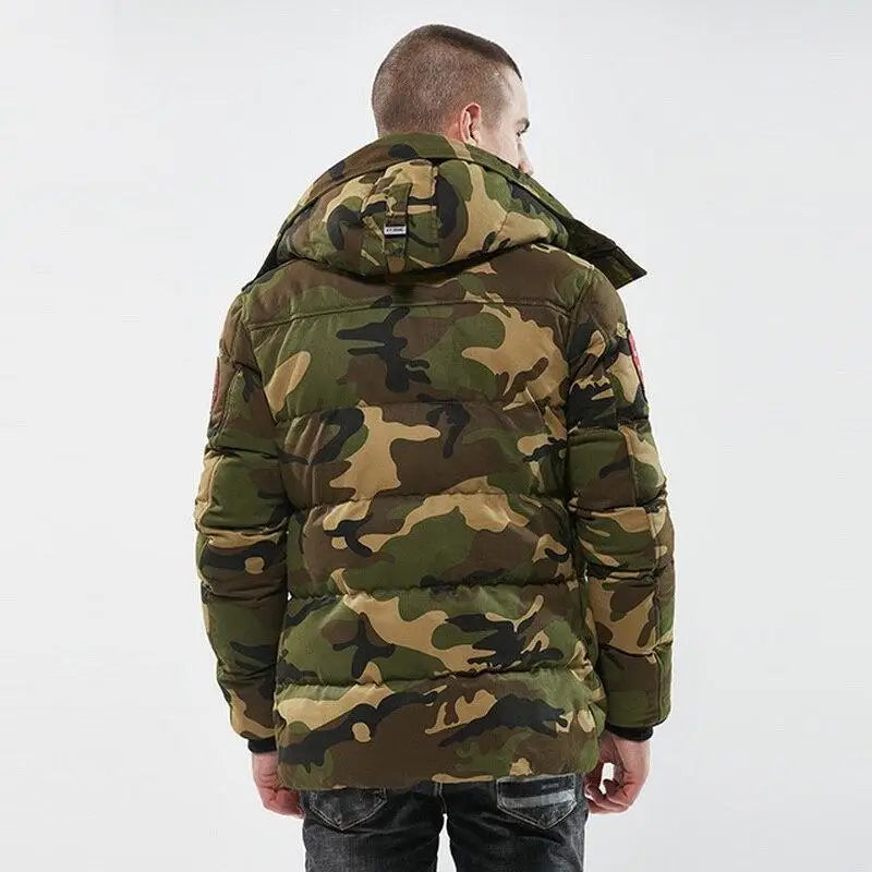 PARKA MILITAIRE - MODÈLE POUR HOMME