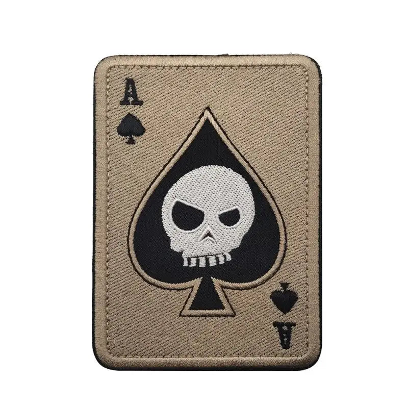 PATCH MILITAIRE - CARTE DE LA MORT