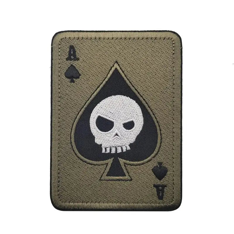 PATCH MILITAIRE - CARTE DE LA MORT
