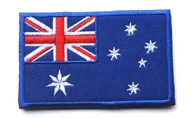 PATCH MILITAIRE - DRAPEAU BRODÉ