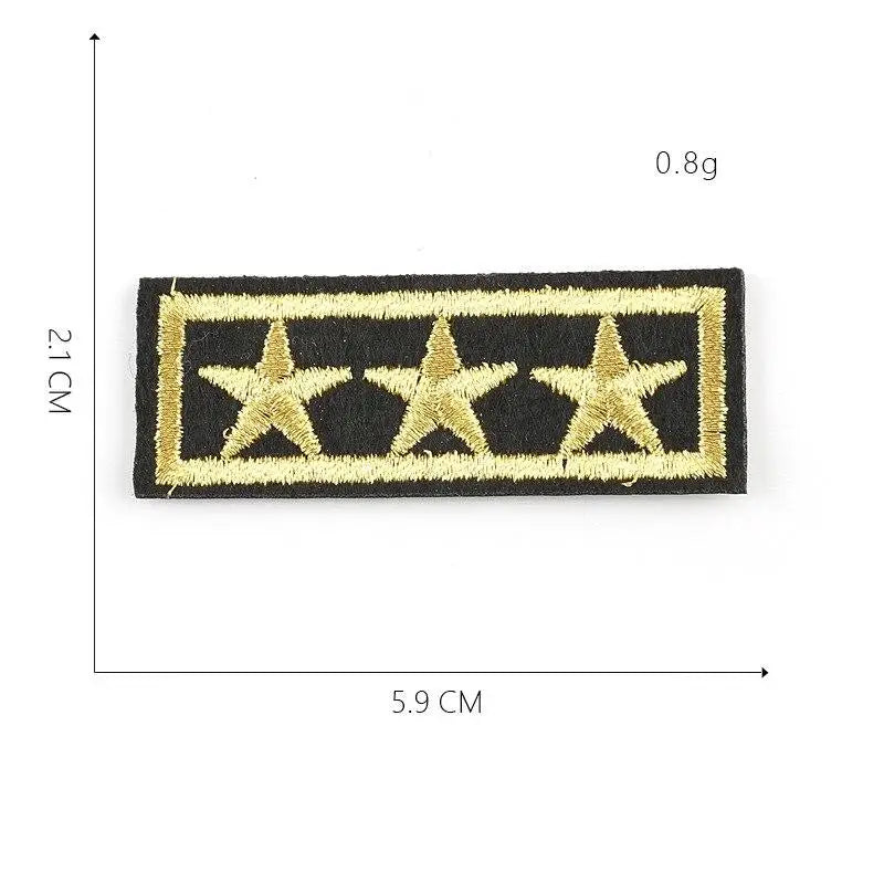 PATCH MILITAIRE - GRADES