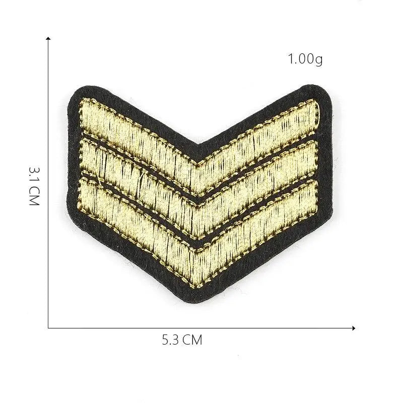 PATCH MILITAIRE - GRADES