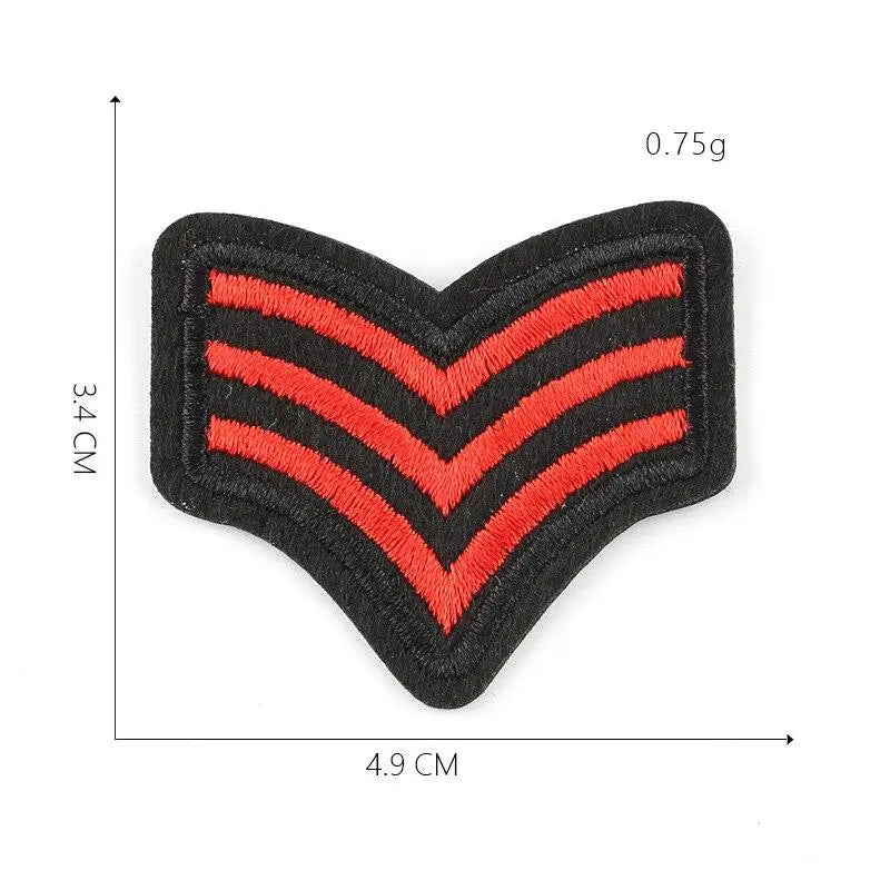 PATCH MILITAIRE - GRADES