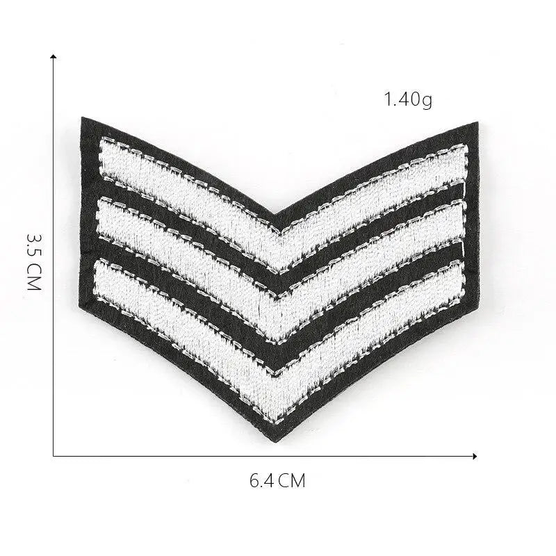 PATCH MILITAIRE - GRADES