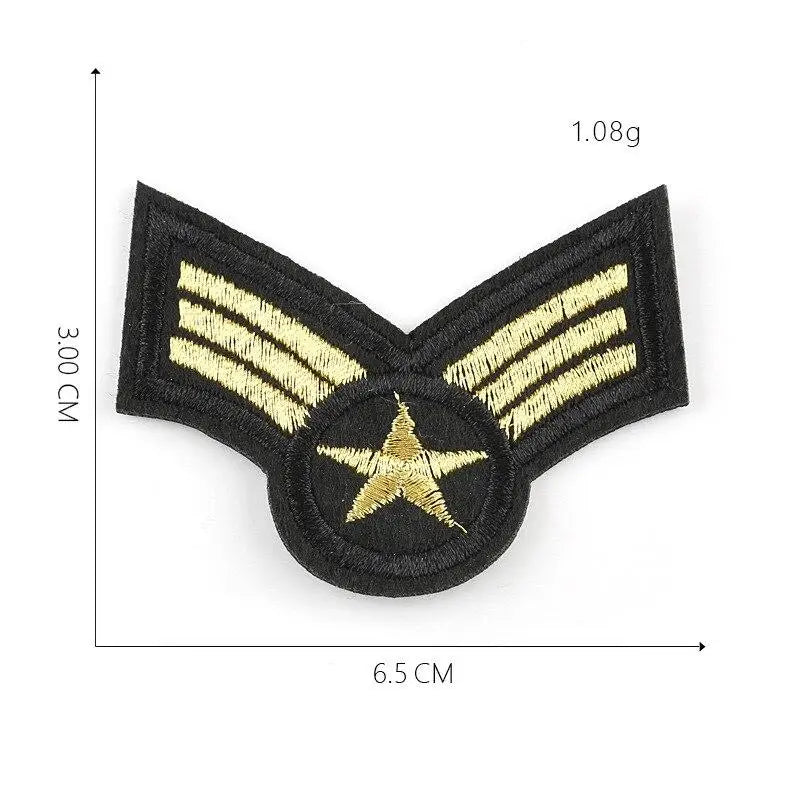 PATCH MILITAIRE - GRADES