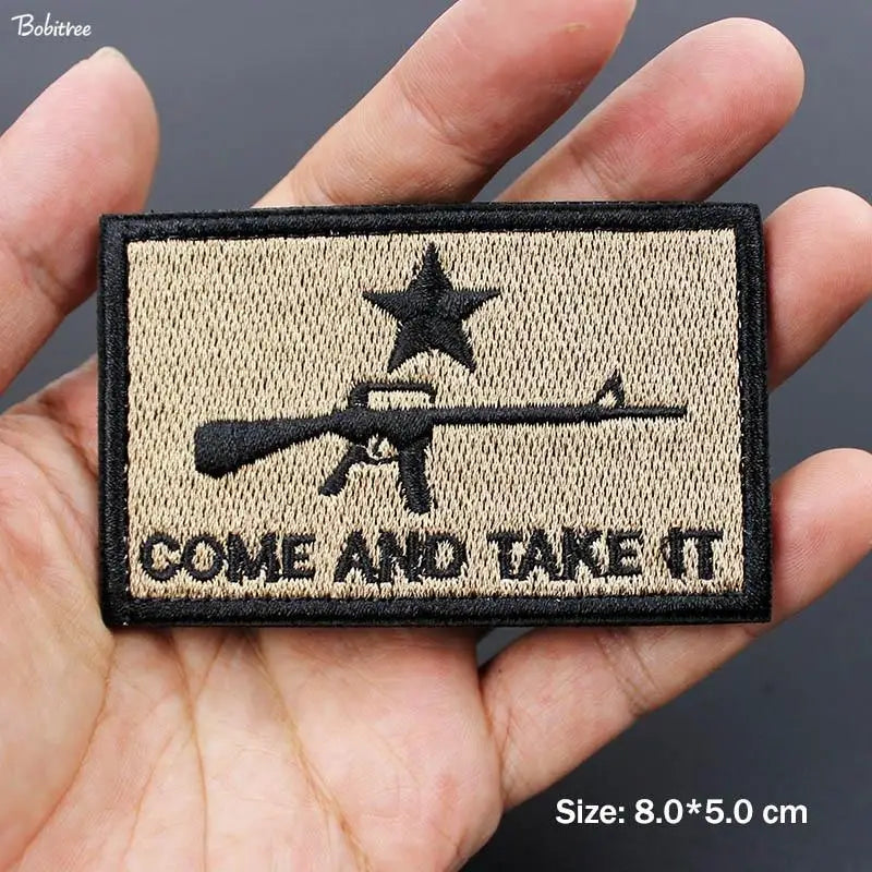 PATCH MILITAIRE VELCRO