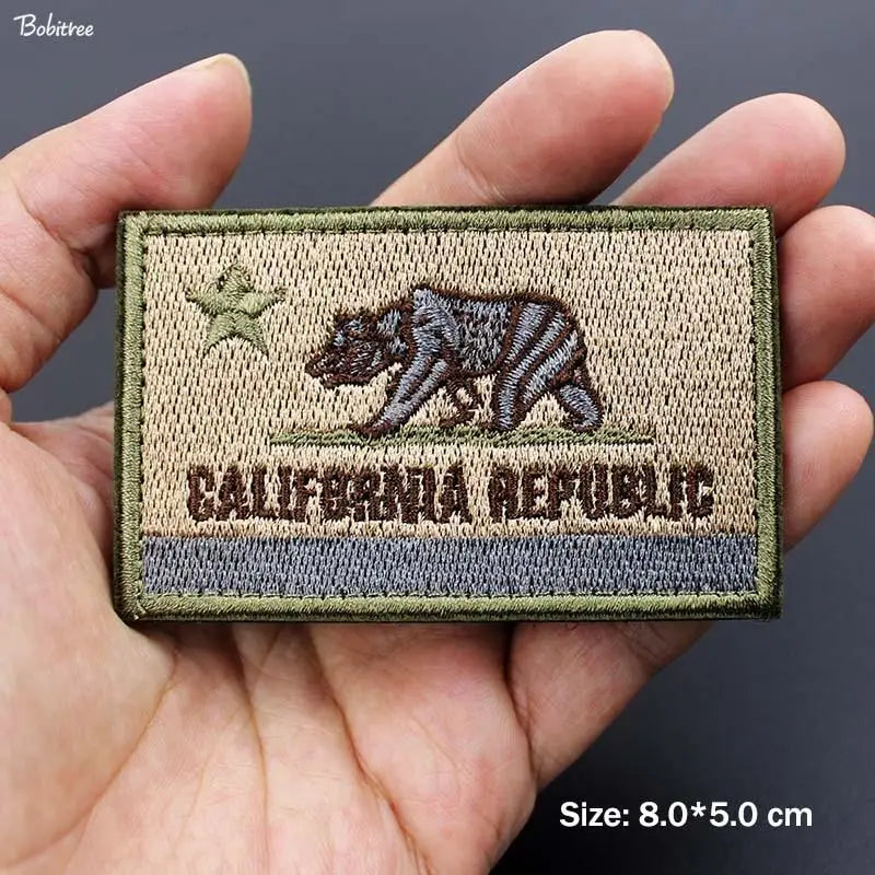 PATCH MILITAIRE VELCRO