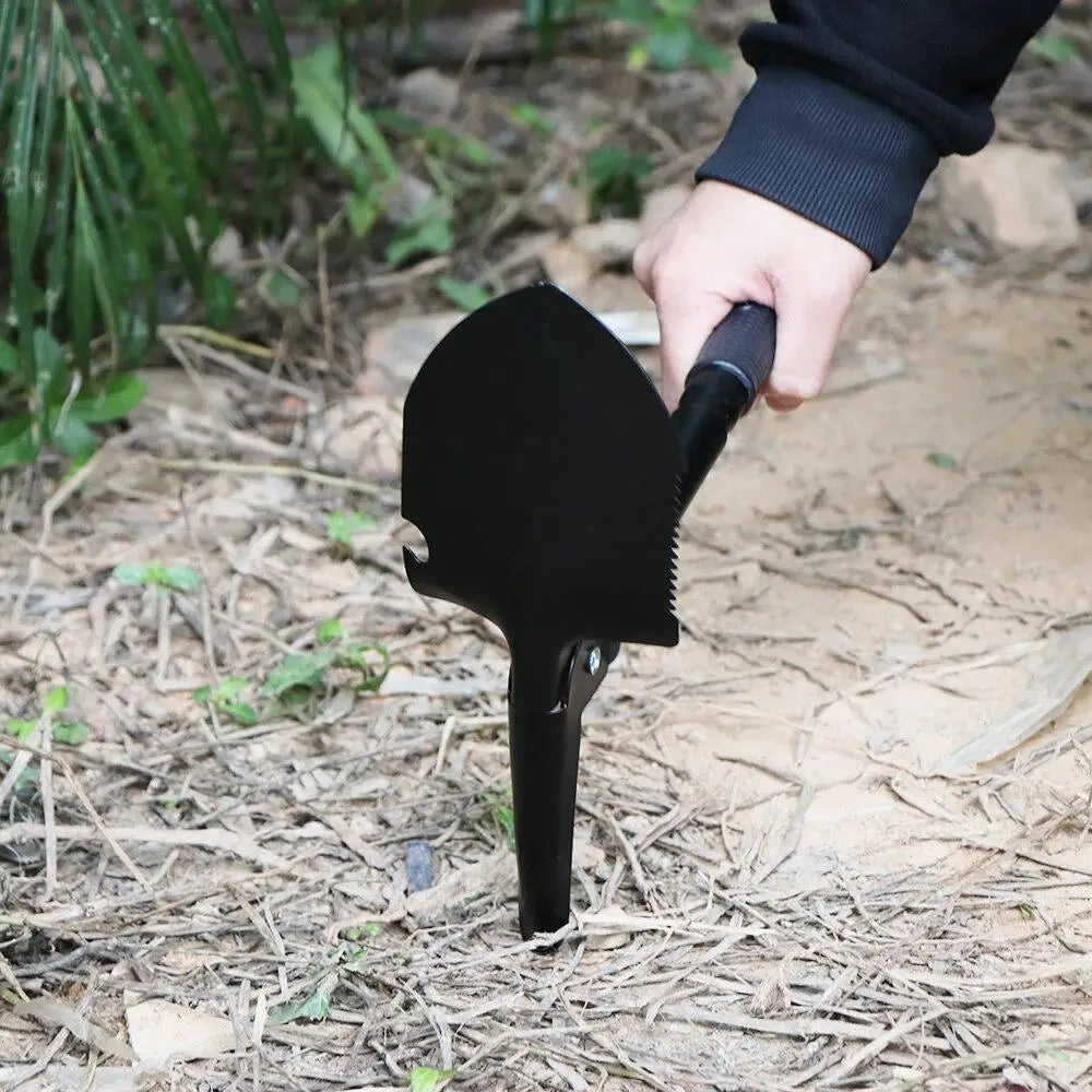 PELLE PLIANTE DE CAMPING MULTIFONCTIONNELLE 4 EN 1