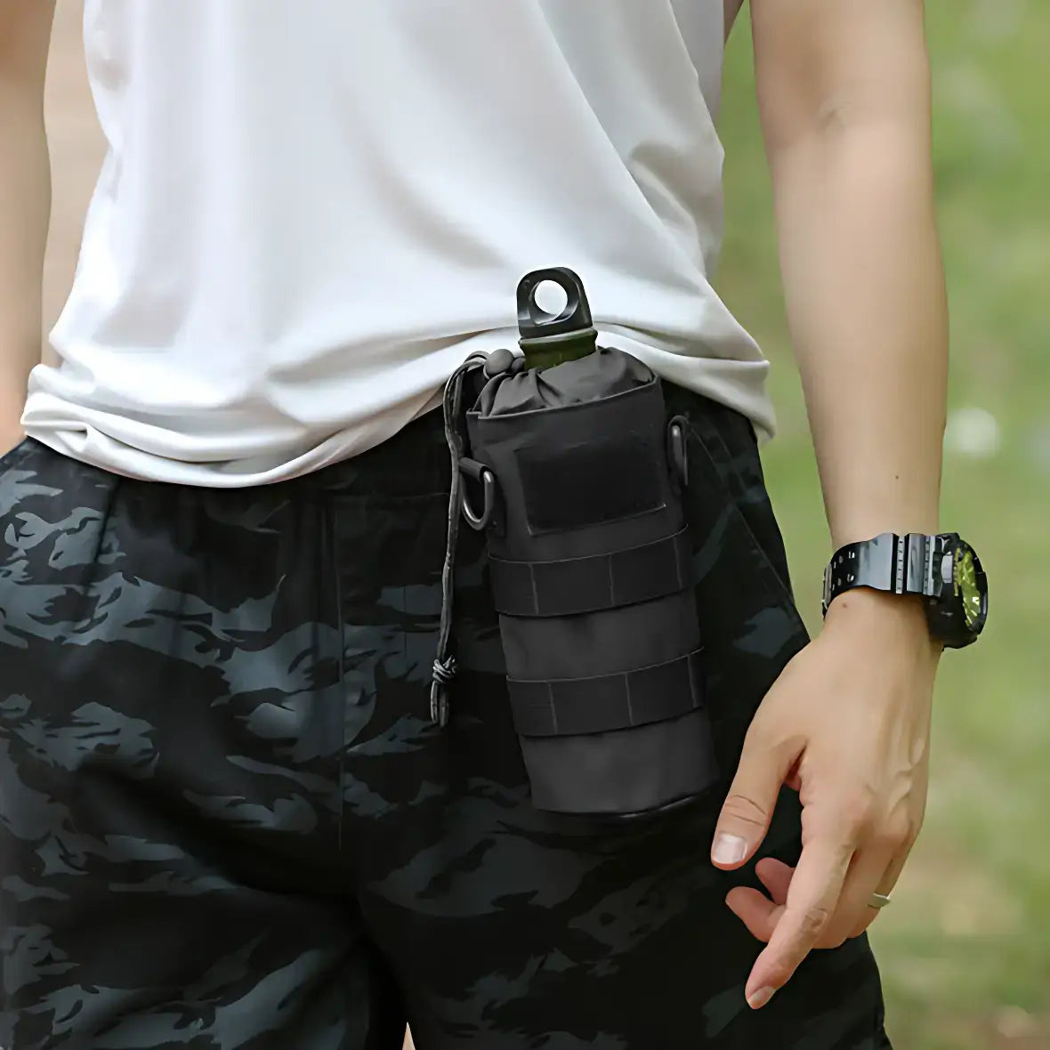 Pochette gourde molle