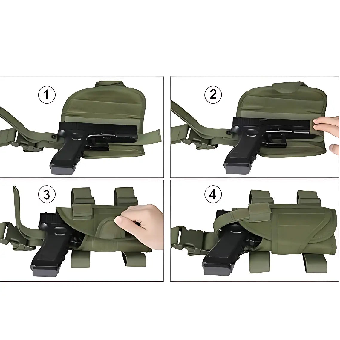 Pochette molle pistolet