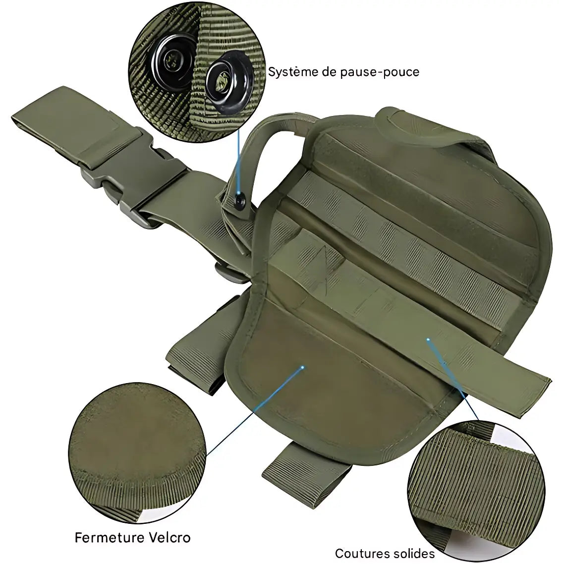 Pochette molle pistolet