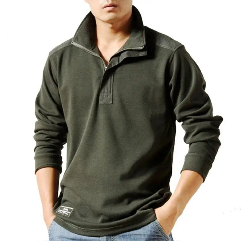 Polo style militaire
