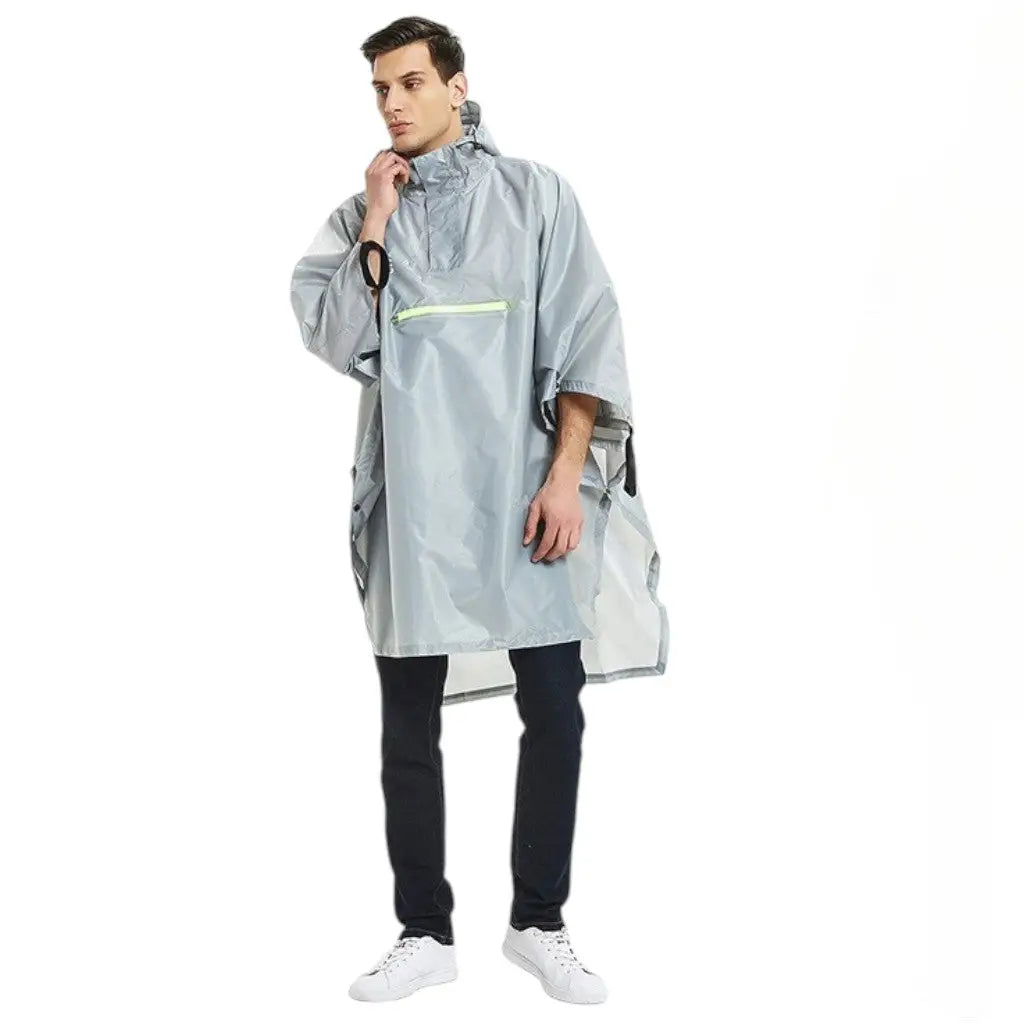 Poncho chasse orange