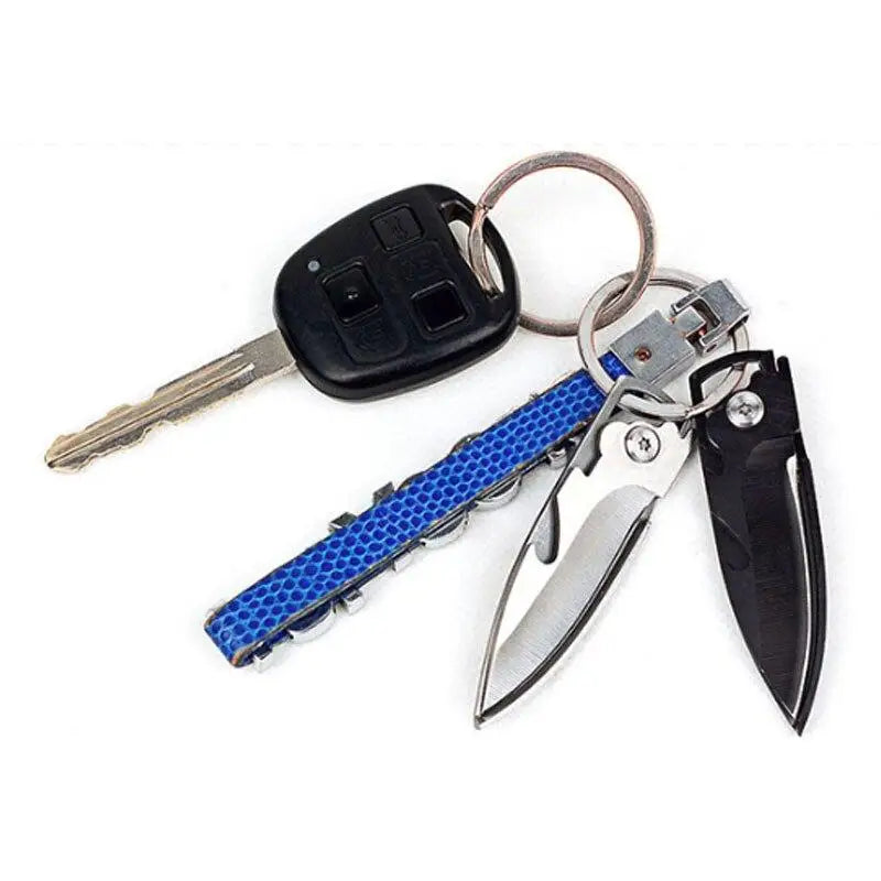 PORTE-CLÉS MILITAIRE - COUTEAUX TRANCHANT