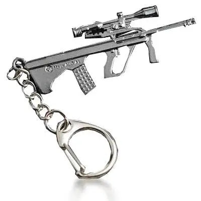 PORTE-CLÉS MILITAIRE - PISTOLET MINIATURE