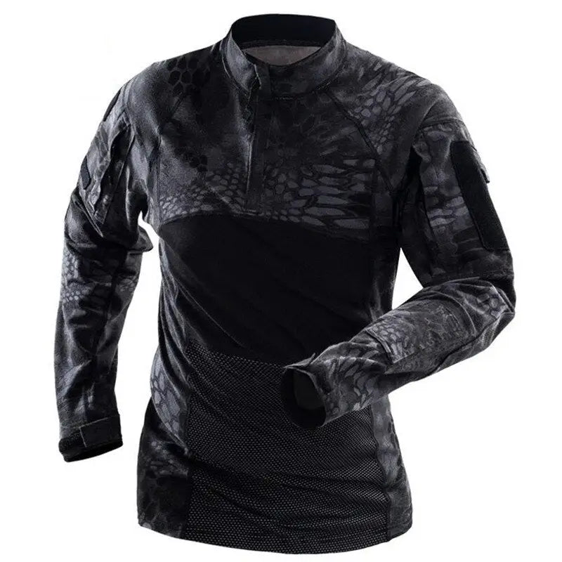 Pull imprimé militaire