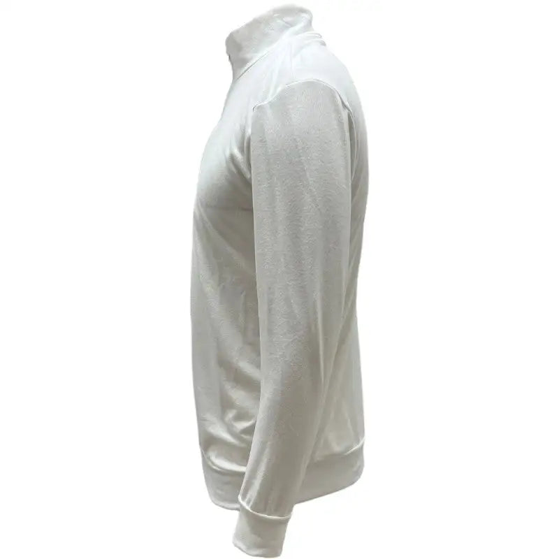 Pull militaire vert col v
