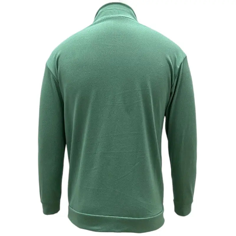 Pull militaire vert col v