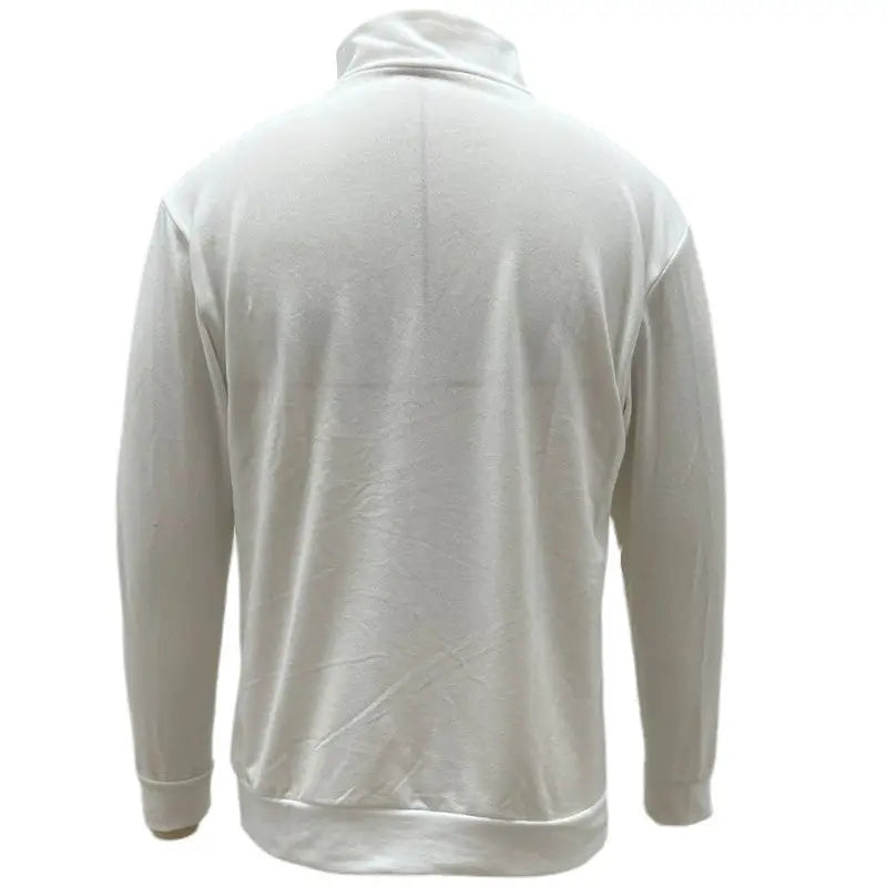 Pull militaire vert col v