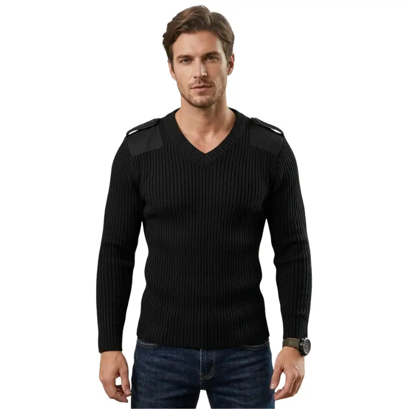 Pull motif militaire