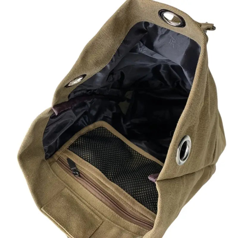 Sac a dos kaki pour homme