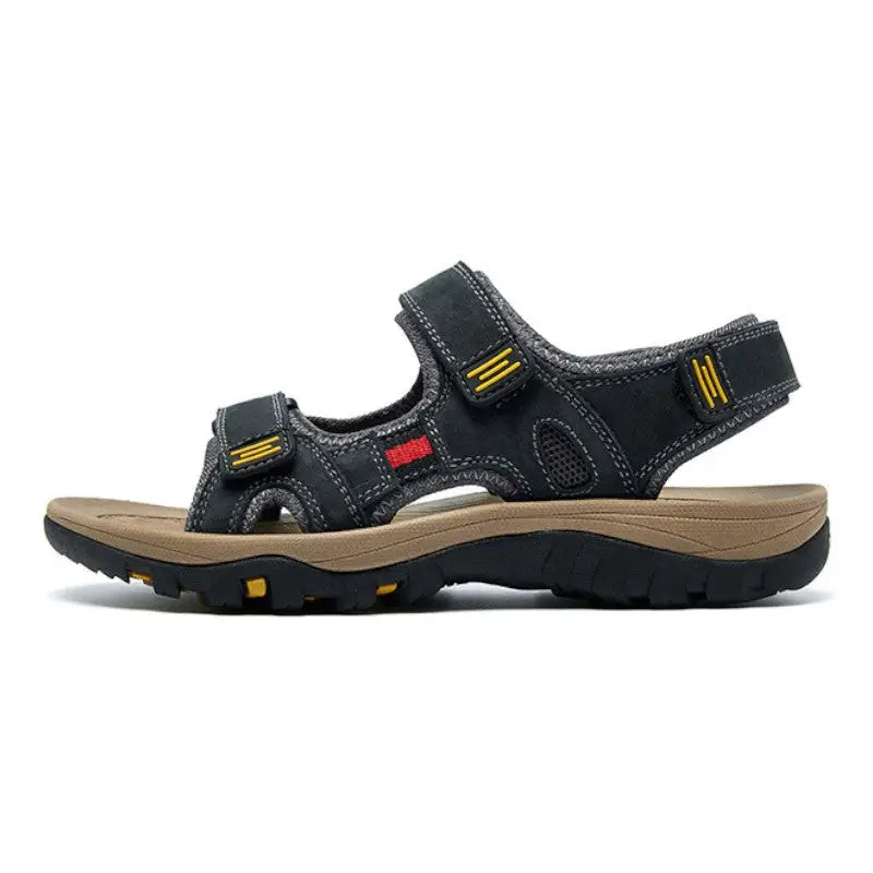 Sandale cuir randonnée homme