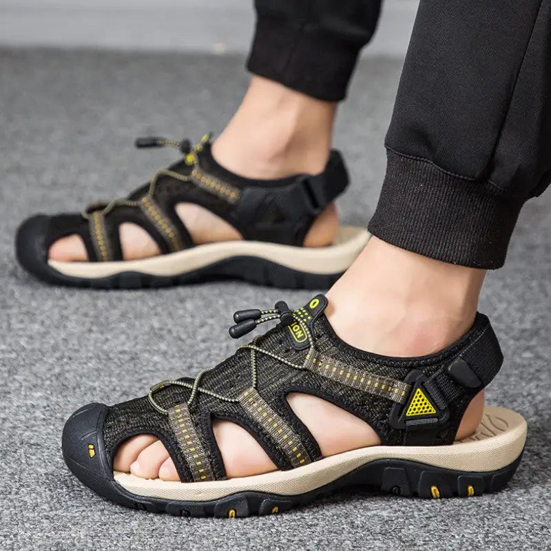 Sandales fermées randonnée homme