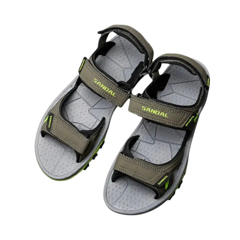 Sandales randonnée à scratch homme
