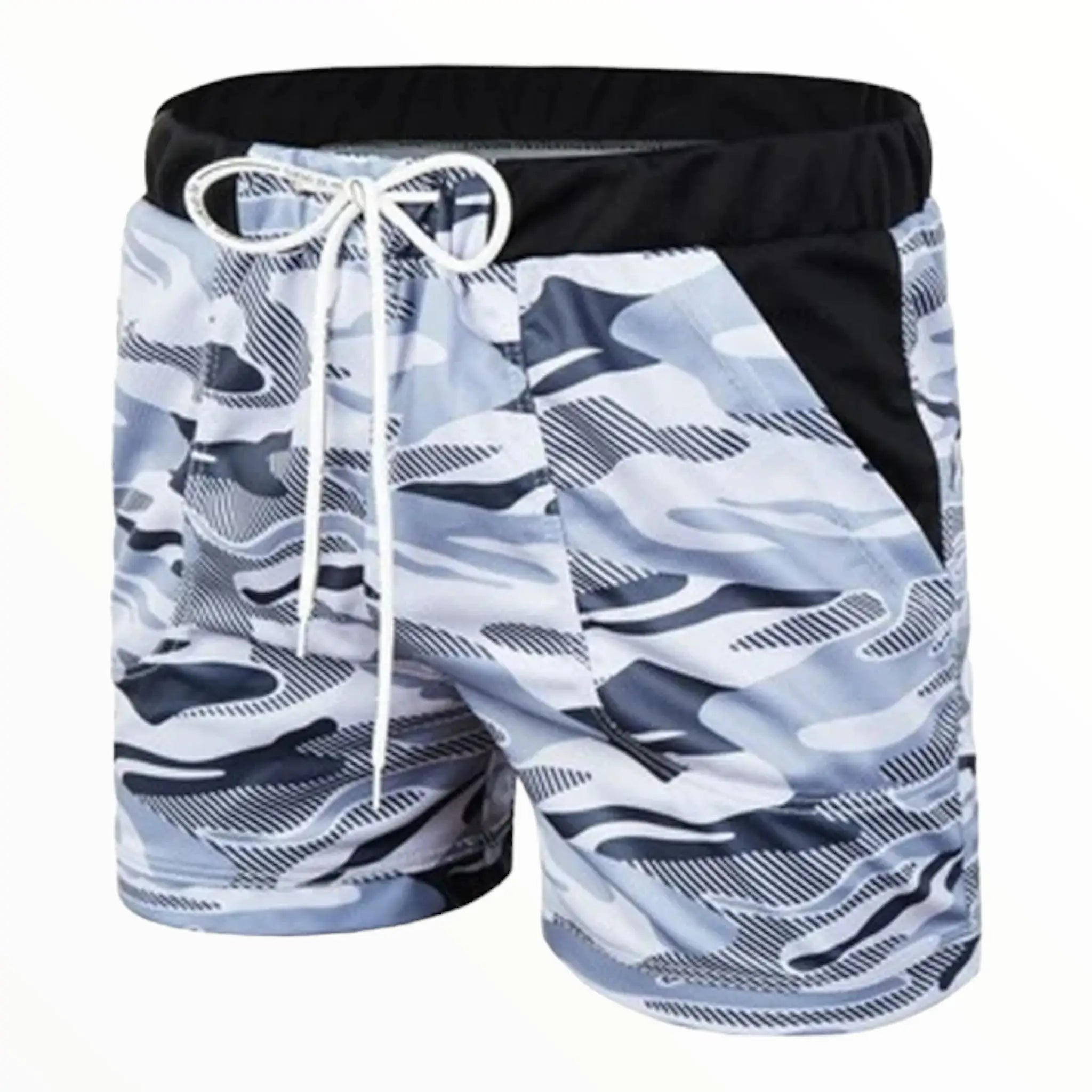 Short de bain militaire homme