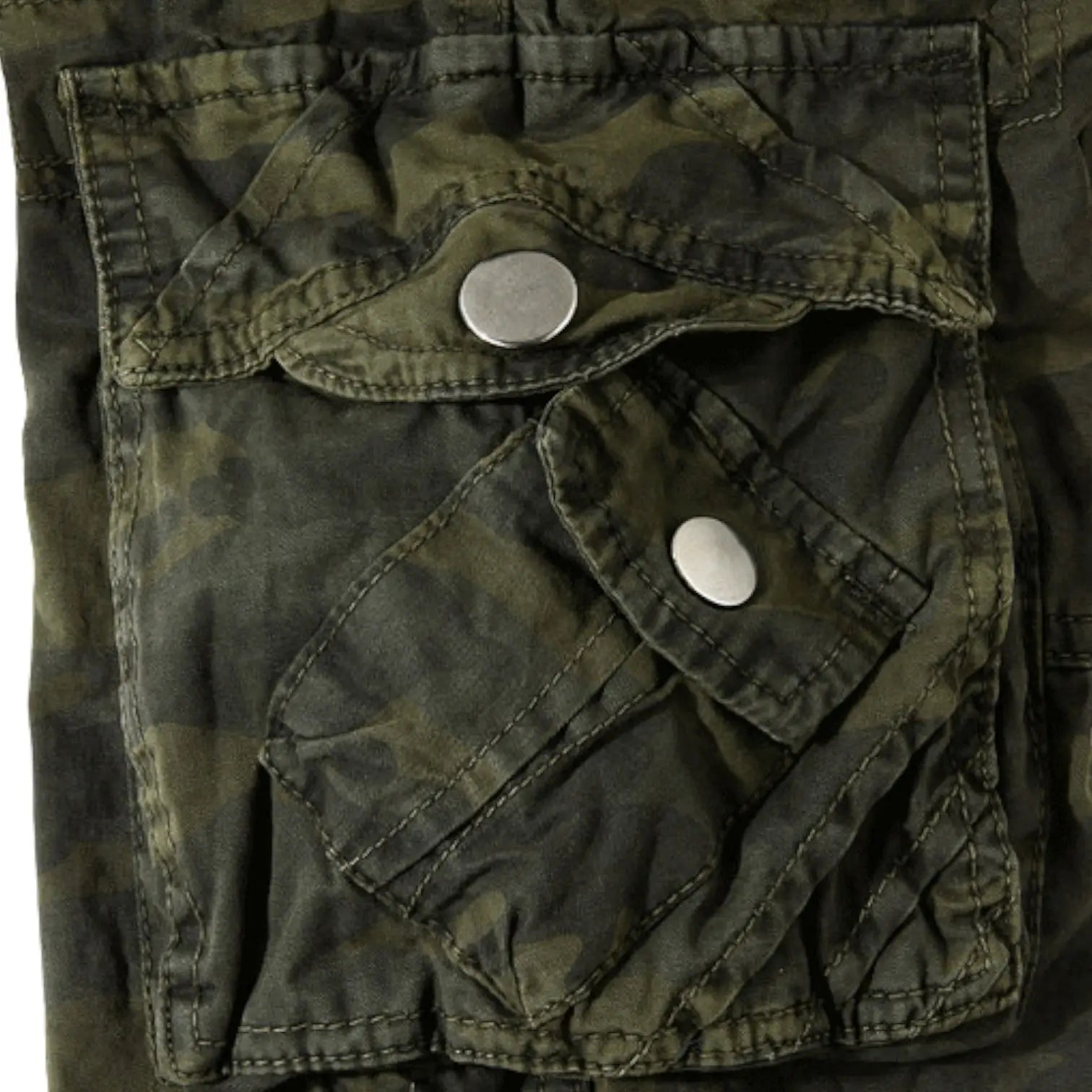 Short camouflage militaire