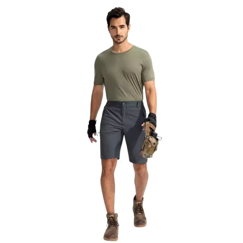 Short de randonnée homme avec poches