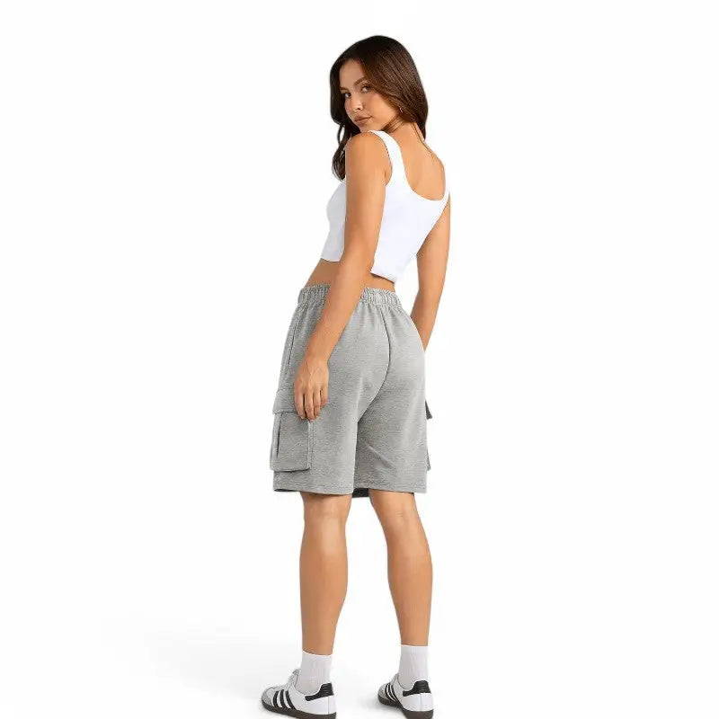 Short randonnée coton femme